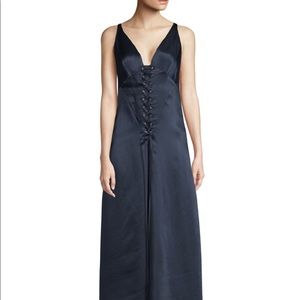 DEREK LAM Lace-Up Dress